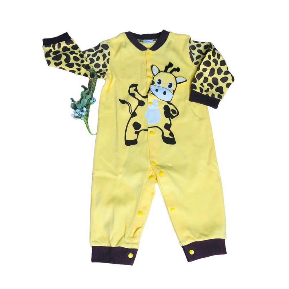 Baby Giraffe One Piece Jumpsuit Size 3 -6 & 9 - 12 Month Baby Girl Baby Boy Boy